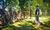 Wspólne szkolenie terytorialsów i łomżyńskich policjantów.